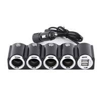 PNI Lighter 04 12V / 24V 4 light output car splitter, 2xUSB, LED indicator