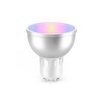 PNI SafeHome PT51RG LED smart light bulb, GU10, WiFi, RGBW, 5W, 500 lm, adjustable light / color via internet, Tuya Smart application, integration in scenarios and smart automation with other compatib
