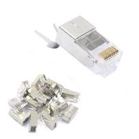 PNI RJ45 plug for Cat7 S / FTP cable set with 10 pieces