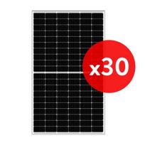 Complete pallet 30 pieces Solar photovoltaic panel PNI Green House 370W monocrystalline, 120 cells, 11A