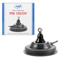 PNI 120 / DV 125mm magnetic base contains 4m cable and PL259 socket
