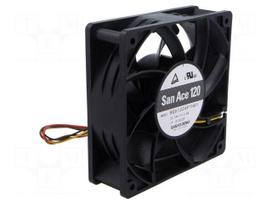 Fan: DC | axial | 24VDC | 120x120x38mm | 309.6m3/h | 58dBA | ball | 5200rpm