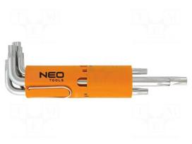 Wrench: Torx®-set | TX10,TX15,TX20,TX25,TX30,TX40,TX45,TX50