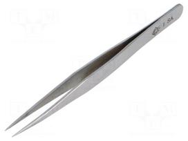 Tweezers | 120mm | for precision works | Blade tip shape: sharp