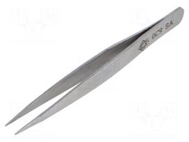 Tweezers | 90mm | for precision works | Blade tip shape: sharp