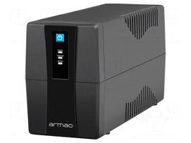 Power supply: UPS | 390W | 650VA | 195÷255V | French x2 | 283x95x140mm