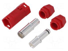 Connector: DC supply | plug | male + female | QS | 210A | 500V | PIN: 1
