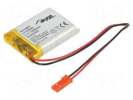 Re-battery: Li-Po | 3.7V | 1200mAh | cables,JST SYP-02T-1 socket