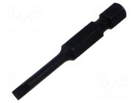 Screwdriver bit | slot | 3.5x0.6mm | 1/4" | Overall len: 50mm
