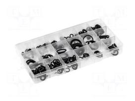 O-ring set | NBR caoutchouc | 225pcs.