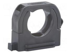 Mounting holder | polyamide | Polyamide-Conduit | black | Size: 29