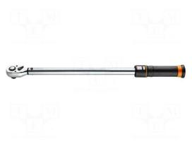 Wrench: torque | 720mm | 60÷350Nm | Holder: square | 1/2"