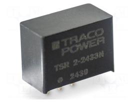 Converter: DC/DC | Uin: 4.6÷36VDC | Uout: 3.3VDC | Iout: 2A | SIP3 | THT