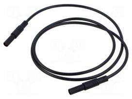 Test lead | 16A | banana plug 4mm,both sides | insulated | Len: 1m