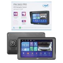 GPS navigation system with built-in DVR PNI S932 PRO 7 inch screen, 32GB memory, 2GB DDR3 RAM, Android 13, FM transmitter, Mirror Link, Apple Carplay and Android Auto, reverse camera included