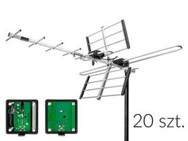 Įrankiai ir matavimo prietaisai // Įrankių, priedų naujienos // 21-057# Antena  dvb-t atd32s vhf/uhf mux8 kierunkowa pasywna op.