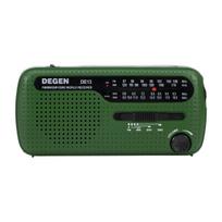 Emergency radio PNI Degen DE13, FM-AM-SW, with solar power, accumulator or AAA batteries, SOS functions, flashlight, signal light