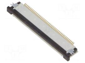 Connector: FFC/FPC | gold-plated | SMT | 500mA | 50V | Slider | PIN: 45