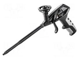 Foam mounting gun | aluminium | Features: adjustable pressure