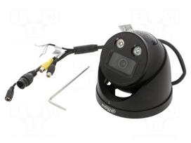 IP CCTV camera | twistable | 5Mpx | Dim: Ø122x110.9mm | IP67 | black