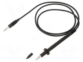 Test lead | 60VDC | 30VAC | 16A | probe tip,banana plug 4mm | Len: 1m