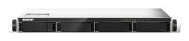 Qnap TS-435XeU-4G, 1U, 4 x 2.5"/3.5" SATA , Marvell Octeon TX2 CN9130 / CN9131 quad-core, 4GB DDR4 SODIMM (Max. 32GB), 2 x 10GbE SFP+, 2 x 2.5GbE, Single PSU