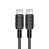 iKaku KSC-716 Type-C to Type-C PD60W fast charging data cable 2m Black
