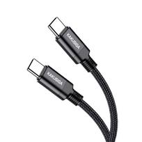iKaku KSC-970 PD60W Smart charging and data cable Type-C to Type-C 1m Black