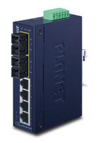 PLANET ISW-621TS15 network switch Unmanaged L2 Fast Ethernet (10/100) Blue