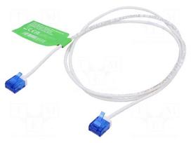 Patch cord | U/UTP | Cat 6a | RJ45 plug,both sides | stranded | Cu | 1m