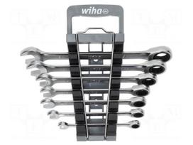 Wrench: combination spanner-set | rattle | 7pcs.