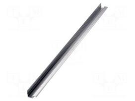 Profiles for LED modules | natural | L: 1m | KOZUS-CR | aluminium