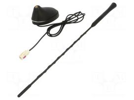 Antenna | car top,automotive | 0.4m | AM,FM | Citroën,Peugeot,Toyota