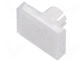 Actuator lens | 16mm | 51 | colourless | plastic