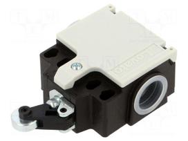 Limit switch | metal roller Ø14mm | NC x2 | 10A | M20 | IP65 | -25÷70°C