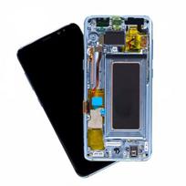 Display Middle Cover Chassis Full Set Assembly for Samsung G955 S8 Plus Blue Original Used Grade С