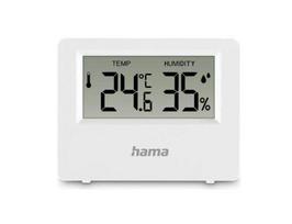 Sieniniai ir vidiniai laikrodžiai Hama  Electronic thermometer Indoor White