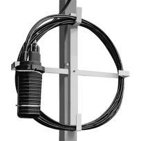 Qoltec Cable storage rack / organizer | max. 10"