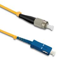 Qoltec Patchcord fiber optic FC/UPC - SC/UPC | Singlemode | 9/125 | G652D | Simplex | 50m