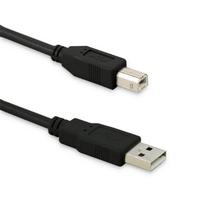 Qoltec USB 2.0 cable A male | B male | 5m