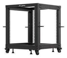 Lanberg OR01-6112-B rack cabinet 12U Freestanding rack Black