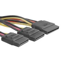 Qoltec SATA cable splitter SATA female | 2xSATA female | 0.2m
