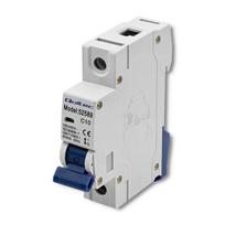 Qoltec Overcurrent Circuit Breaker C10 | Fuse | AC | 10A | 1P