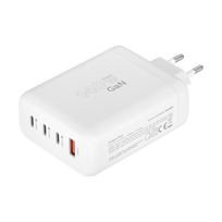 Mobilieji telefonai ir priedai // USB tinklo įkrovikliai // Ładowarka sieciowa Kruger&Matz 140 W GaN z funkcją Quick Charge i Power Delivery