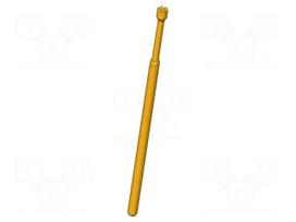 Test needle | Spring compression: 4.3mm | 6.35mm | 8A | CuBe | Ø: 1.5mm