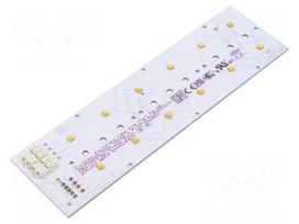 LED strip | W: 49.5mm | L: 172.2mm | No.of diodes: 12 | CRImin: 80 | 2700K