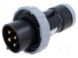 Connector: AC supply 3-phase | plug | male | 32A | IP&S | IEC 60309