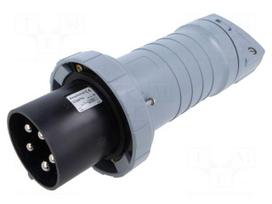 Connector: AC supply 3-phase | plug | male | 125A | IP&S | IEC 60309