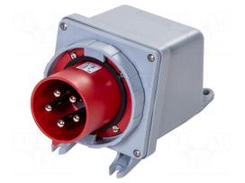 Connector: AC supply 3-phase | socket | male | 125A | 415V | IP&S | IP69K