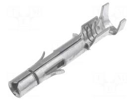 Contact | female | Universal MATE-N-LOK | brass | tinned | 0.5÷2mm2